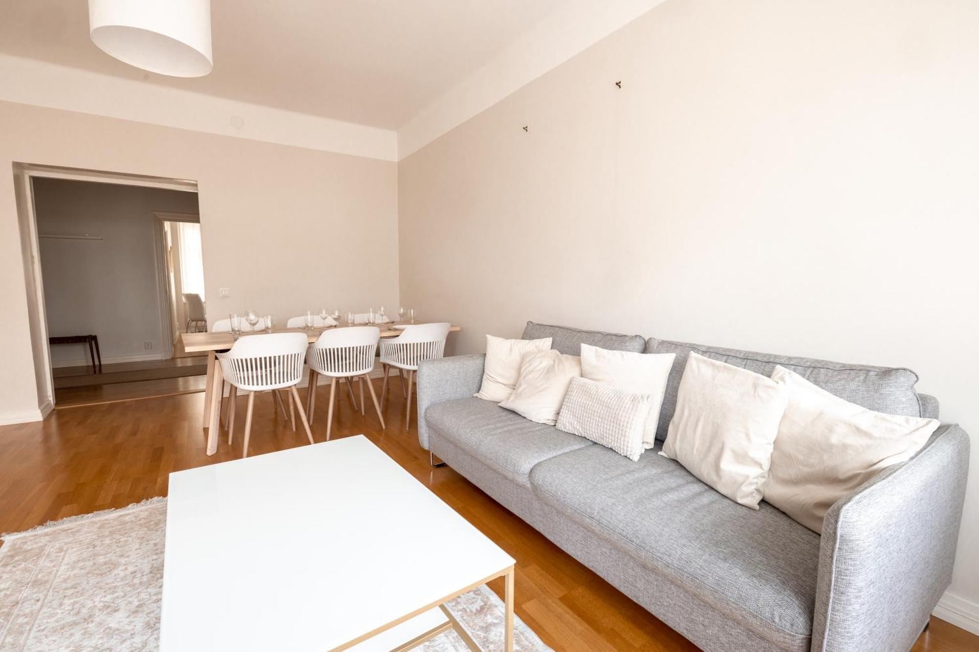 Poista 2ndhomes 117 M2 Bright Top Floor 3 Bedroom With Sauna In Center Lägenhet *